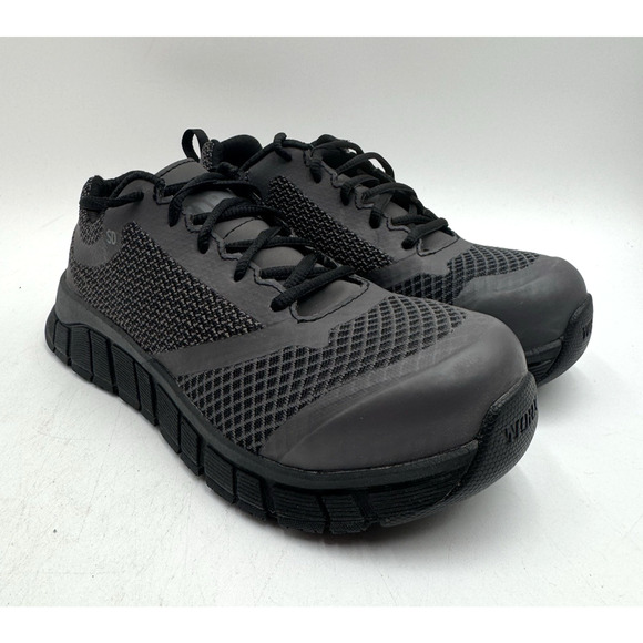 NWD Red Wing WORX Women's Aluminum Toe Work Shoe Black US Size 6.5 Medium - Picture 1 of 12